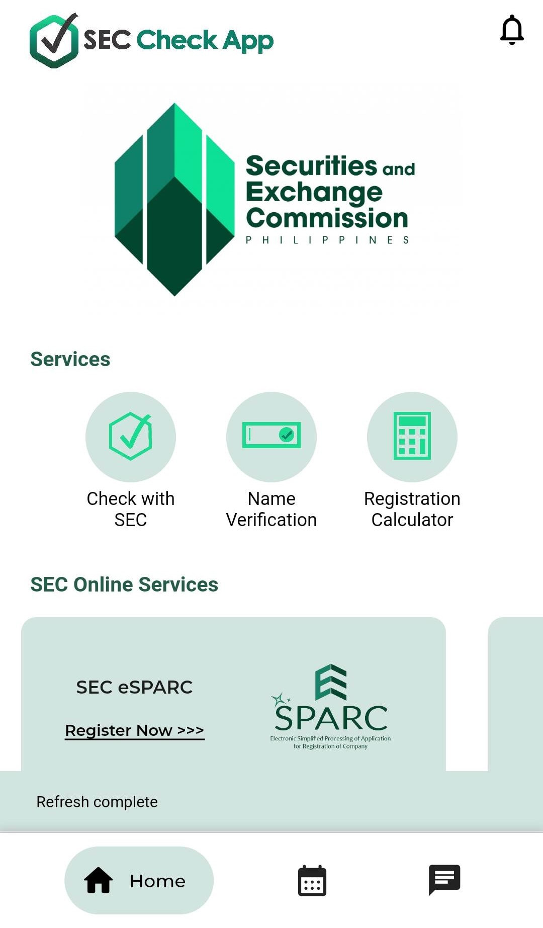 What's new in the SEC Check App